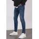 Madmext Men Skin Fit Navy Blue Jeans 5712 - Lacivert