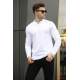 Ecru Knitwear Polo Sweater 5973 - Ekru