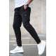 Madmext Men Basic Black Sweatpants 4207 - Siyah