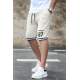 Madmext Men Regular Fit Beige Shorts 5405 - Bej