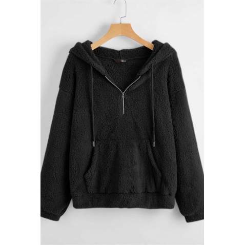 Mad Girls Black Sweatshirt MG807 - Siyah