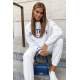 Mad Girls White Tracksuit MG835 - Beyaz