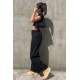 Mad Girls Black Palazzo Jeans MG1330 - Siyah