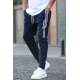 Navy Blue Printed Sweatpants T5476 - Lacivert