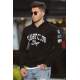 Madmext Men Black Printed Hoodie Sweatshirt 2868 - Siyah