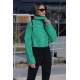 Mad Girls Green Turtleneck Sweater MG1325 - Yeşil