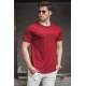 Madmext Men Printed Maroon T-shirt 5274 - Bordo