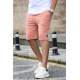 Madmext Soft Pink Basic Capri for Men 2908 - Pudra