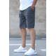 Madmext Anthracite Capri Shorts 5410 - Antrasit