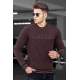 Madmext Brown Sweatshirt 9431 - Kahverengi