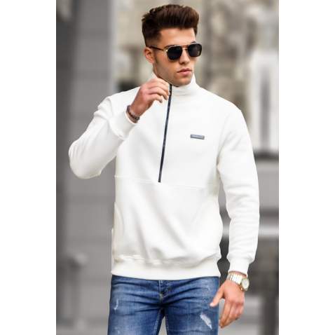 Madmext Men Ecru Sweatshirt 5316 - Ekru