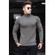 Madmext Khaki Turtleneck Jumper 4659 - Haki