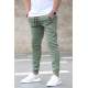 Madmext Men Plain Khaki Sweatpants 4210 - Haki