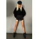 Women Black Knitted Basic Sweater MG1304 - Siyah