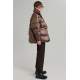 Mad Girls Brown Puffer Jacket MG1398 - Kahverengi