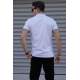 Men White Polo T-Shirt - Beyaz