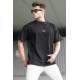 Madmext Men Black T-Shirt 5827 - Siyah