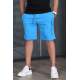 Madmext Blue Capri Shorts 5403 - Mavi