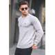 Marl Gray Regular Fit Basic Sweatshirt 5799 - Grimelanj