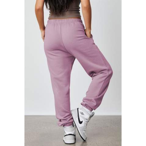 Women Lilac Oversize Sweatpants MG1235 - Lila