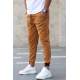 Madmext Camel Pocket Detailed Sweatpants 2936 - Camel