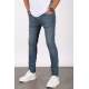 Madmext Men Skin Fit Blue Jeans 5679 - Mavi