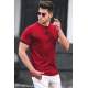 Madmext Men Maroon T-shirt 5200 - Bordo