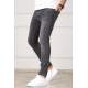 Madmext Dark Grey Slim Fit Jean Mdx9044 - Füme