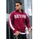 Madmext Men Maroon Sweatshirt Hoodie 5327 - Bordo