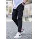 Men Black Cargo Trousers 5461 - Siyah