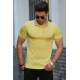 Madmext Yellow Polo Shirt for Men 4536 - Sarı