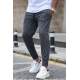 Madmext Anthracite Striped Sweatpants 2931 - Antrasit