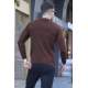 Madmext Men Brown Sweater 5175 - Kahverengi