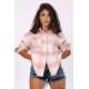 Mad Girls Soft Pink Lumberjack Shirt MG1200 - Pudra