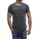 Madmext Dark Grey Printed T-shirt for Men 2620 - Füme