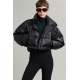 Mad Girls Black Puffer Jacket MG1398 - Siyah