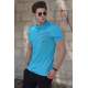 Madmext Turquoise Polo Shirt for Men 4634 - Turkuaz