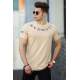 Madmext Camel T-shirt for Men 4512 - Camel