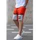 Madmext Red Two Tone Capri for Men 2920 - Kırmızı