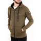 Madmext Khaki Men's hoodie 2170 - Haki