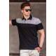 Madmext Men Knitwear Black Polo T-shirt 5248 - Siyah