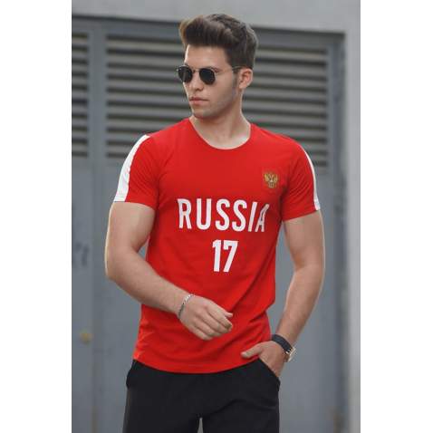 Russia Fan Jersey 9314 - Kırmızı