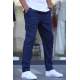 Lacivert Regular Fit Basic Jogger Pantolon 5481 - Lacivert