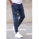 Madmext Men Navy Blue Trousers 5420 - Lacivert