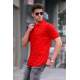 Madmext Men Red Polo T-Shirt 5817 - Kırmızı