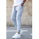 Madmext Men Basic Gray Sweatpants 5412 - Gri