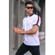 White Polo T-Shirt 5888 - Beyaz