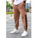 Madmext Men Oversize Short Cuffed Camel Sweatpants 4833 - Camel