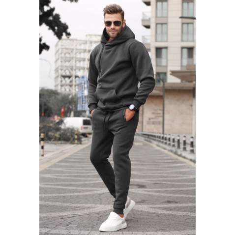 Madmext Men Smoke Gray Tracksuit 5634 - Füme