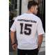 Madmext White Oversize T-shirt for Men 5233 - Beyaz